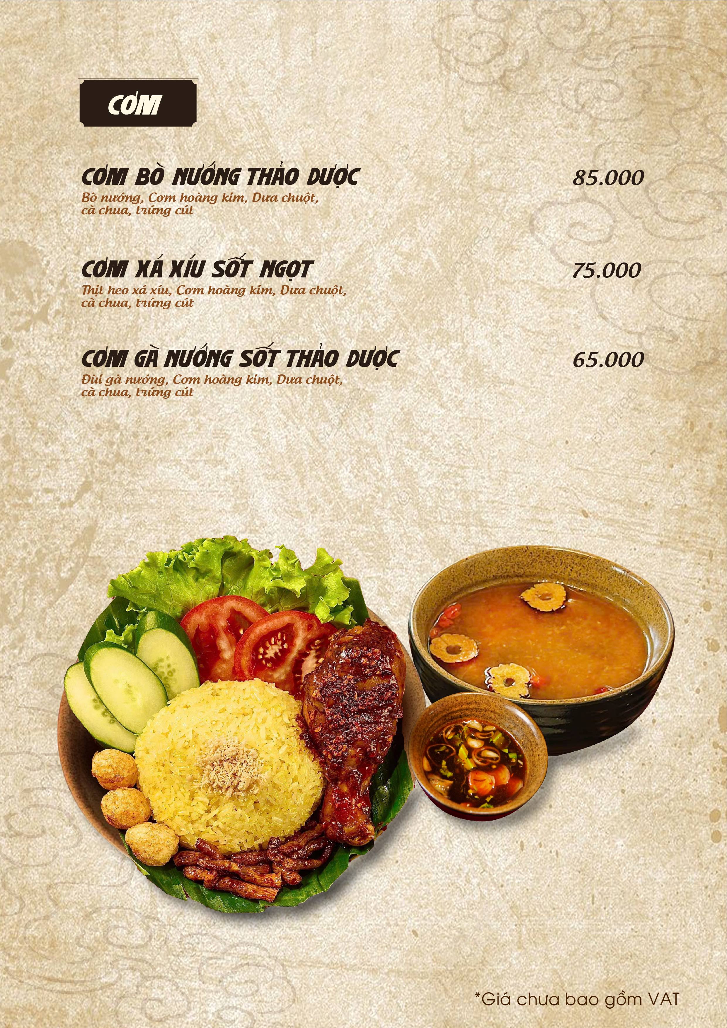 CƠM DƯỠNG SINH